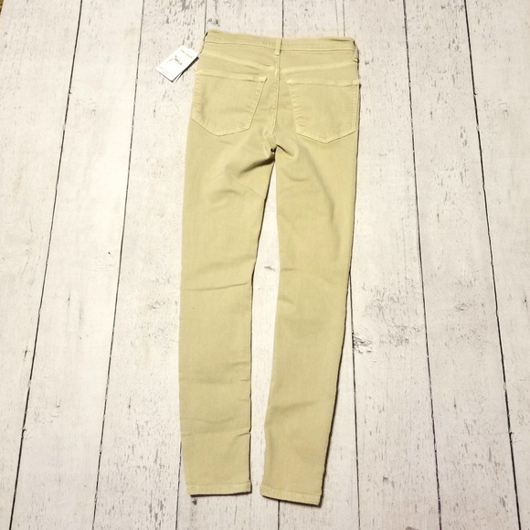 Free People High Waisted Busted Knee Skinny Jean - Picture 3 of 5